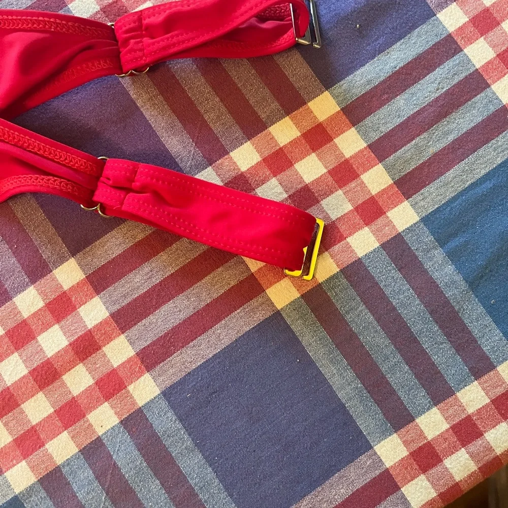 Red Triangle Bikini Top - Picture 9 of 9